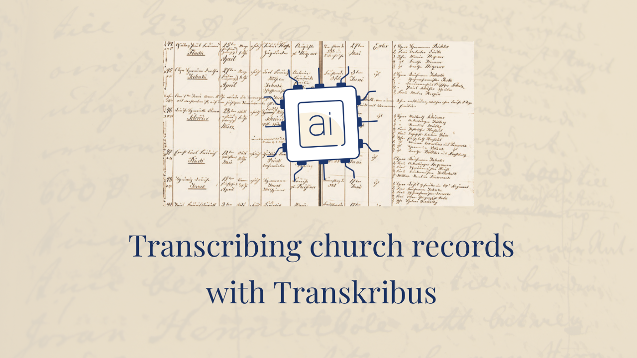 Church archive digitization