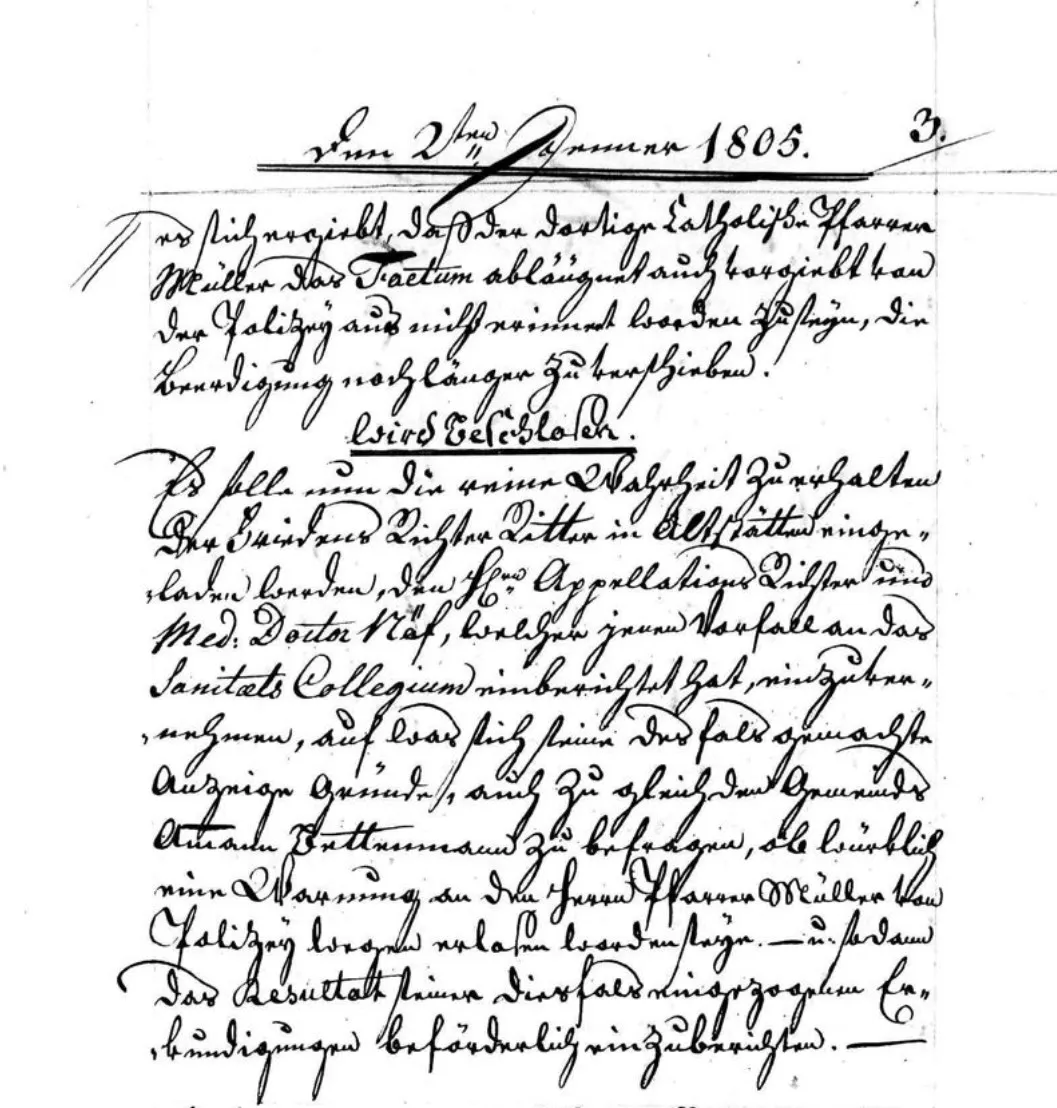 Handwritten document in German Kurrent script — one of many scripts HTR can read